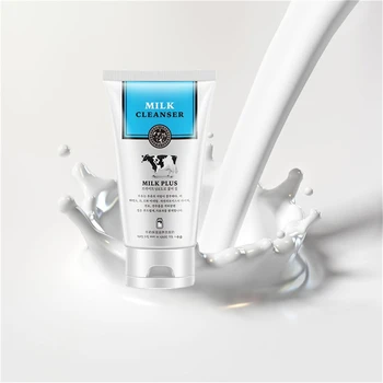 

Milk Whitening Essence Foam Cleanser 100g Facial Cleanser Facial Cleansing Rich Foaming Face whitening Cleanser 0 shipping fee
