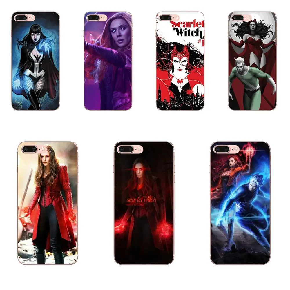 

Scarlet Witch Avengers X-men Pattern For Xiaomi Redmi Note 2 3 3S 4 4A 4X 5 5A 6 6A Pro Plus