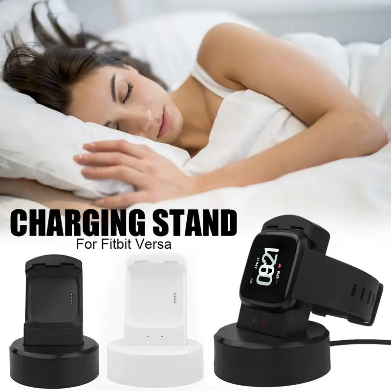 

New High Quality Charging Stand Accessories Charging Dock Station Cradle Holder for Fitbit Versa smartwatch