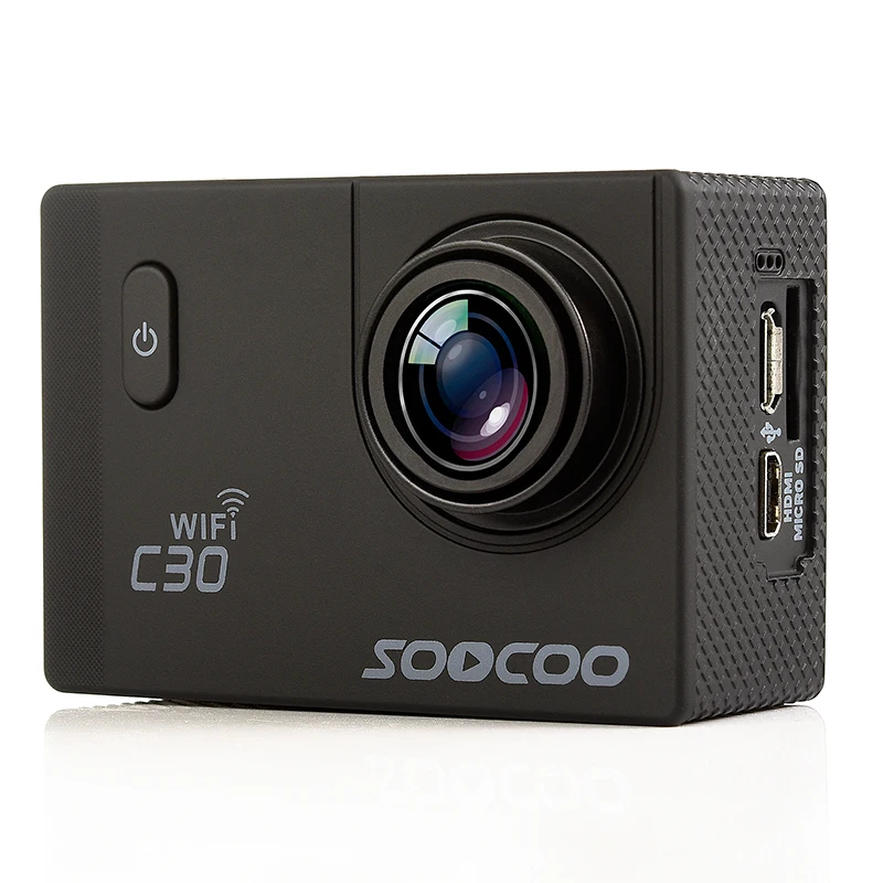 

SOOCOO C30 Wifi Action Camera UHD 4K 2.0" Screen Mini Camera 1080P/60FPS 20MP 30M Waterproof Outdoor DV Sports Camcorder