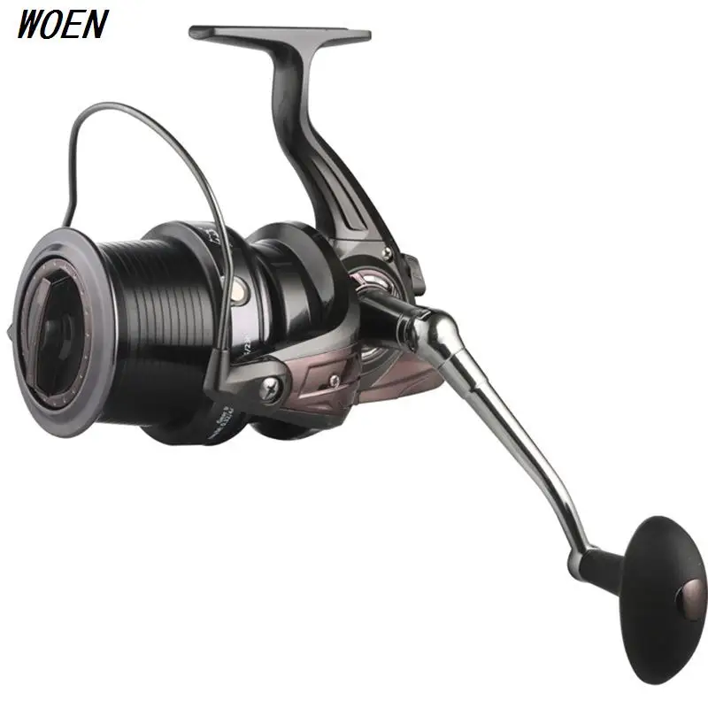 

2017 new HQ9000 Far wheel Aluminum alloy wire cup 13 + 1BB bearings sea Fishing Spinning wheel