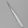 NAVINA 1pcs New Stainless Steel Industrial Anti-static Tweezers watchmaker Repair Tools  Eyebrow Tweezer Eyelash tweezer 3