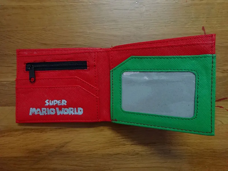 Забавная игра Супер Марио кошелек для мужчин и женщин Kawaii кошелек мультфильм аниме складные сумки portefeuille carteira masculina ПВХ Короткие Кошельки