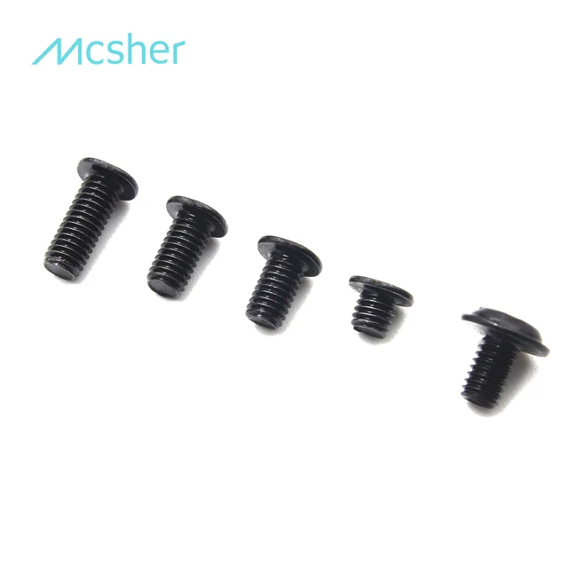 100pcs Laptop 2.5" Hard Drive Caddy HDD SSD Screws for HP Dell Lenovo