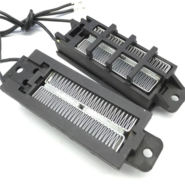 1 Pcs Automatic Thermostat Ptc Heater With Stand Corrugated Strip Small Space Heating 50w 12v (AC/DC) Diy Heating Tools 5