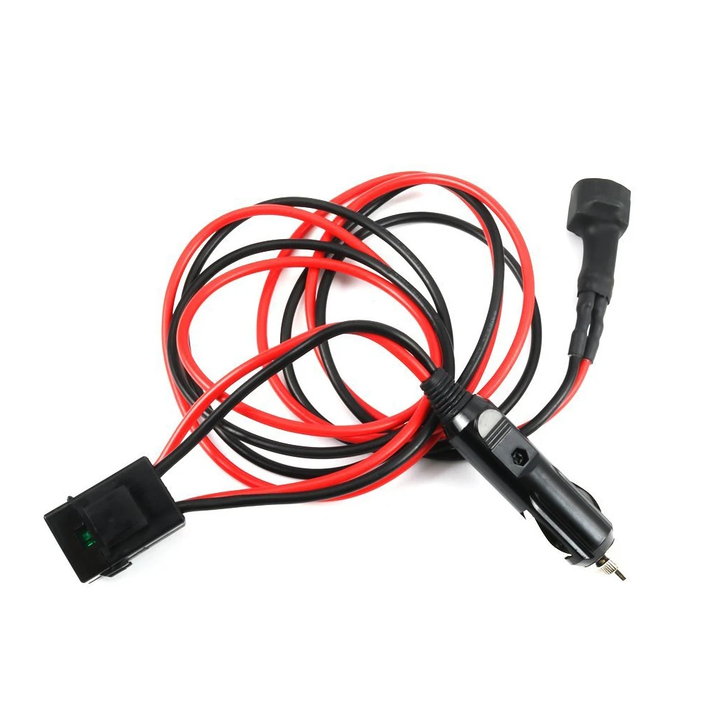 

Useful 1.5M 30A Six Short Wave Cigarette Lighter Power Cord Cable for Yaesu FT-857D FT-897D IC-725A IC-706 IC-78
