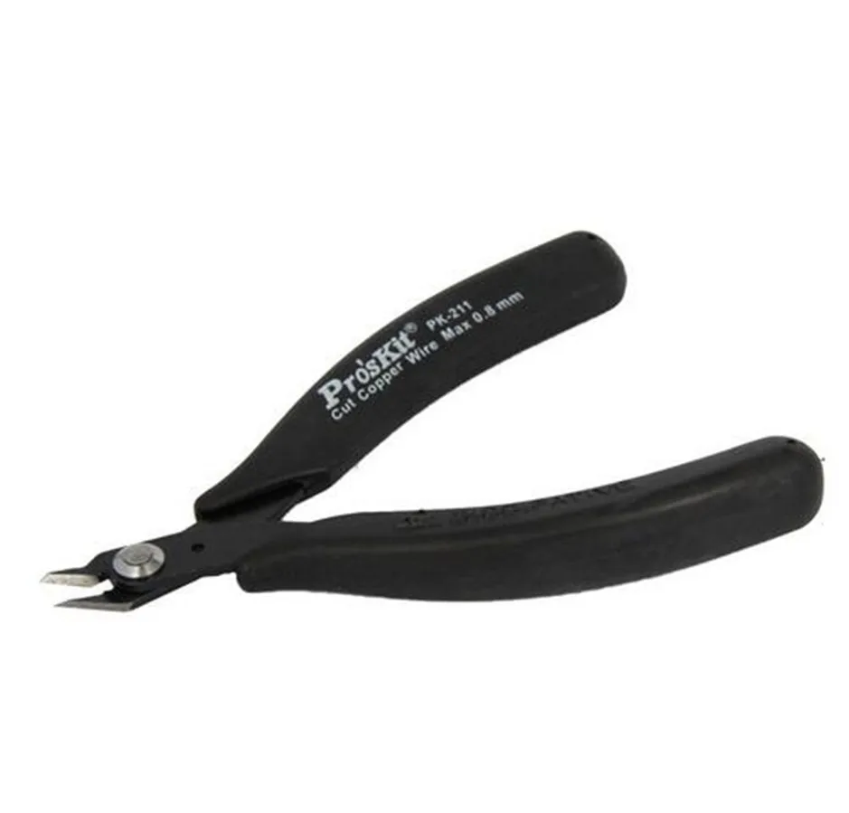 

Proskit 1PK-211 Sider Cutter Pliers Clean Cut Micro Nipper Hand Tools For Electronic Cable Cutting Anti-static