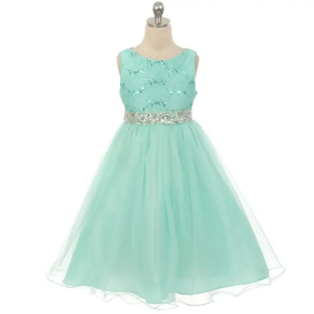 teal dress kids