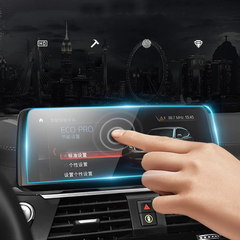Цена Для BMW X3 G01 BMW X4 G02 2018 2019 Автомобильный font b gps b font дисплей навигация Закаленное стекло Защитная пленка 1 шт.