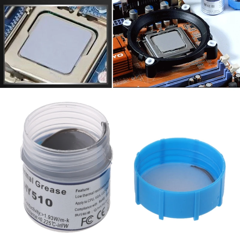 15g HY510 CPU Термопаста паста Теплопроводящая силиконовая паста|Клей для дерева| |