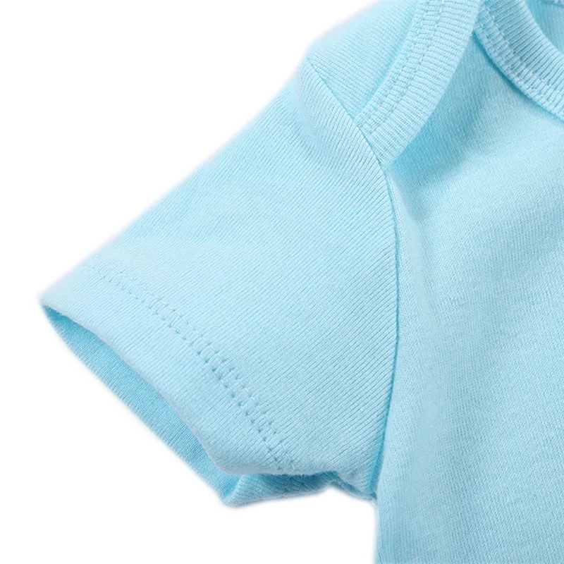 2016 Hot Sale Baby Bodysuit Infant Jumpsuit Bebe Overall Short Sleeve Boy Girl Body Suit Baby Clothing Set Summer Cotton (30)