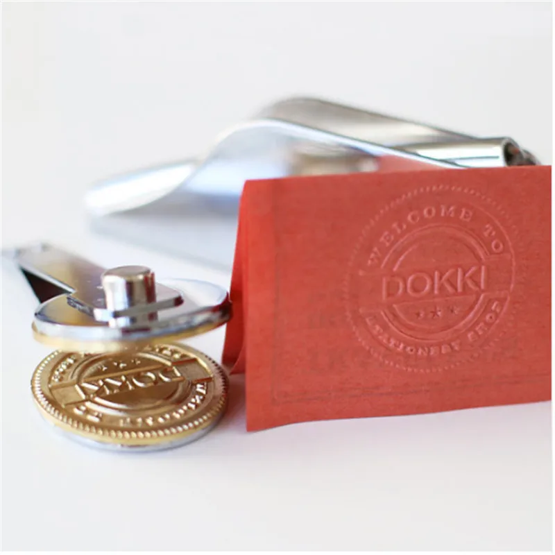 Customize Logo Embossing Seals Embossing Stamp Personalized Embossing