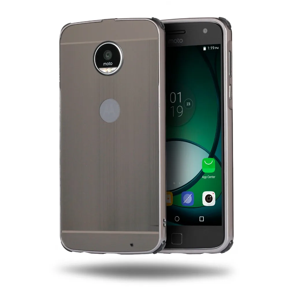 Антидетонационные защитный алюминиевый металлический каркас case для motorola moto z play