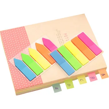 

1pcs Fluorescent Memo Pad Cute Stationery Kawaii Planner Stickers Novelty Sticky Notes Student Memo Sheets Kawaii SchoolSupplies