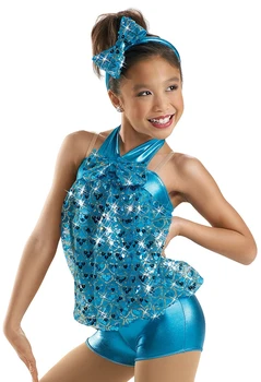 

Children's Adult Jazz Dance Costumes Sequins Stage Costumes Modern Jazz Onesies Dance Wear