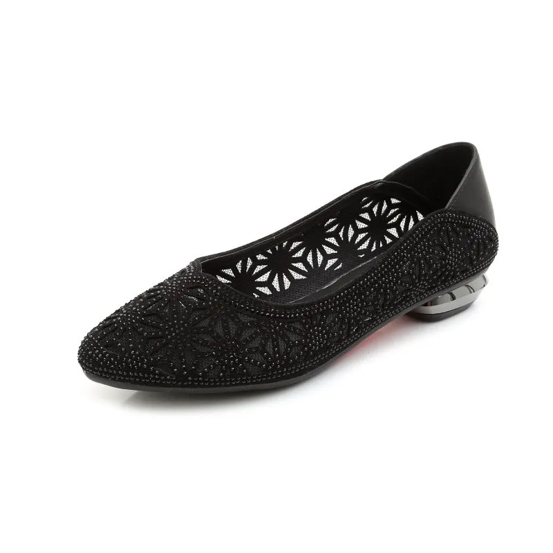 GKTINOO/ Летняя женская обувь; женские сандалии из натуральной кожи; повседневные сандалии с закрытым носком на плоской подошве; женские сандалии; большие размеры 41-43 - Цвет: 3119-5 black