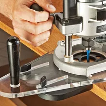 1 шт. Универсальная база Мощный Маршрутизатор деревообрабатывающий перфоратор локатор деревянный слот локатор маршрутизатор база мощность маршрутизатор аксессуары инструменты