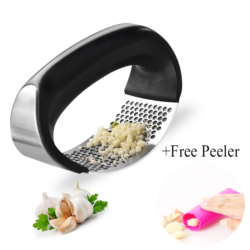 

Free Garlic peeler Garlic Presses Kitchen Gadgets Chopper Cutter Garlic Grinding Kitchen Hand Tool