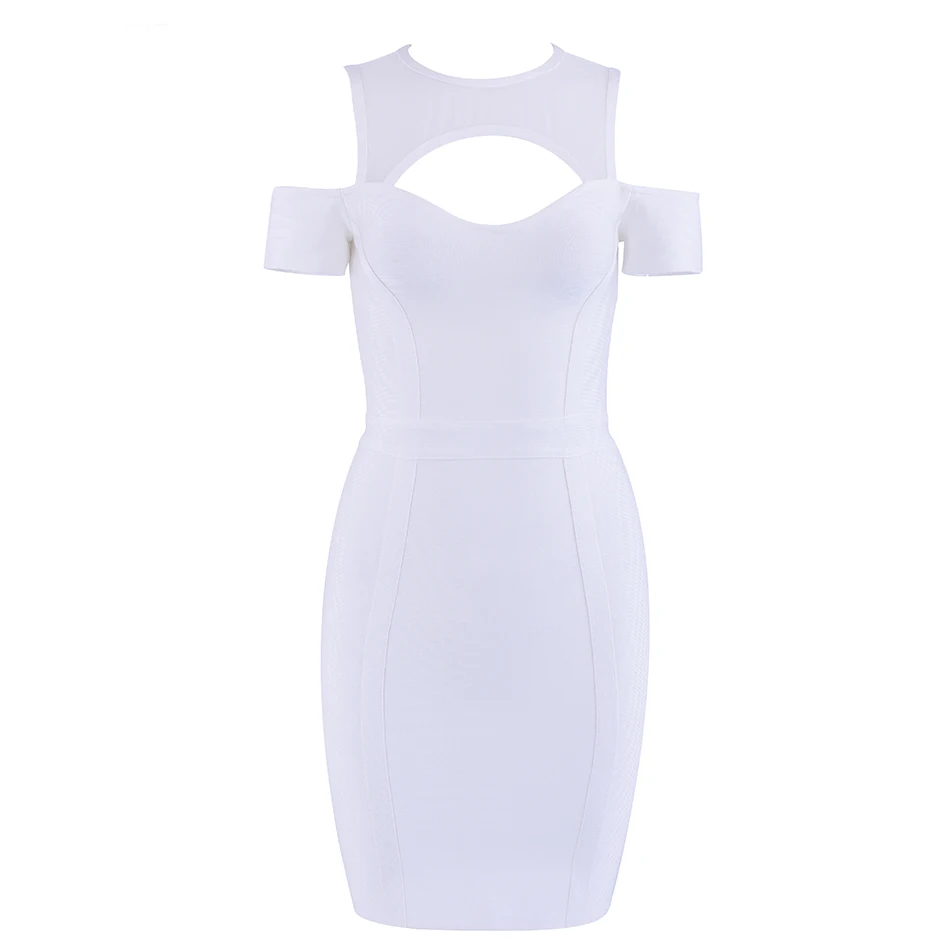 Adyce-Women-Summer-Bandage-Dress-2018-Sexy-White-Short-Sleeve-Bodycon-Lace-Vestidos-Knee-Length-Celebrity (2)