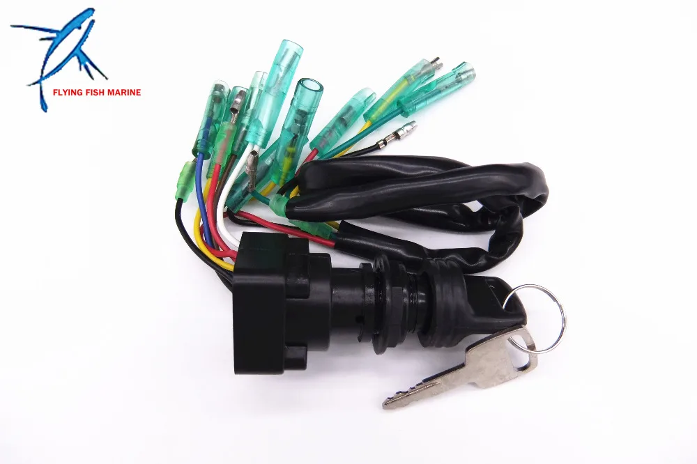 

703-82510-43-00 703-82510-42-00 Remote Control Box Ignition Switch / Main Switch Assy for Yamaha Outboard Motors Push to Choke