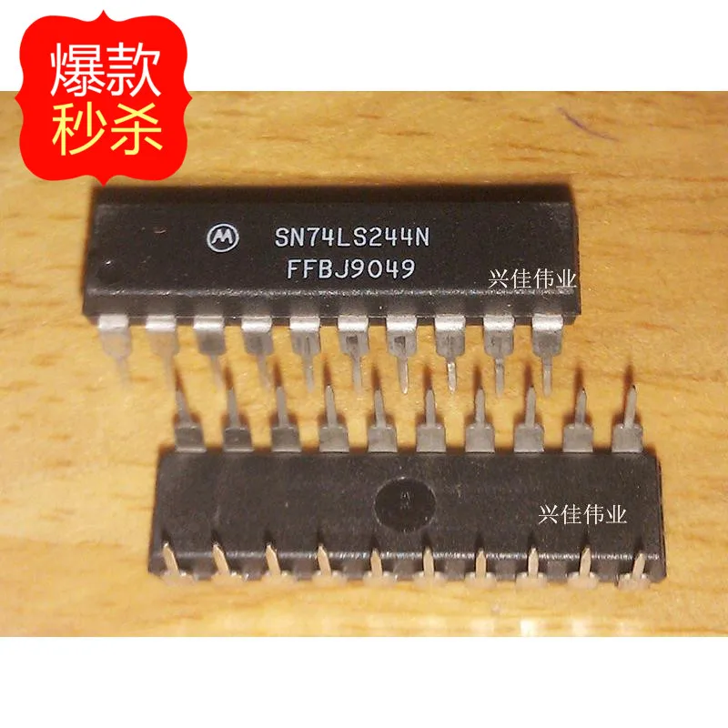 

Новые оригинальные аутентичные логические чипы 74LS244 SN74LS244N DIP20, 10 шт.