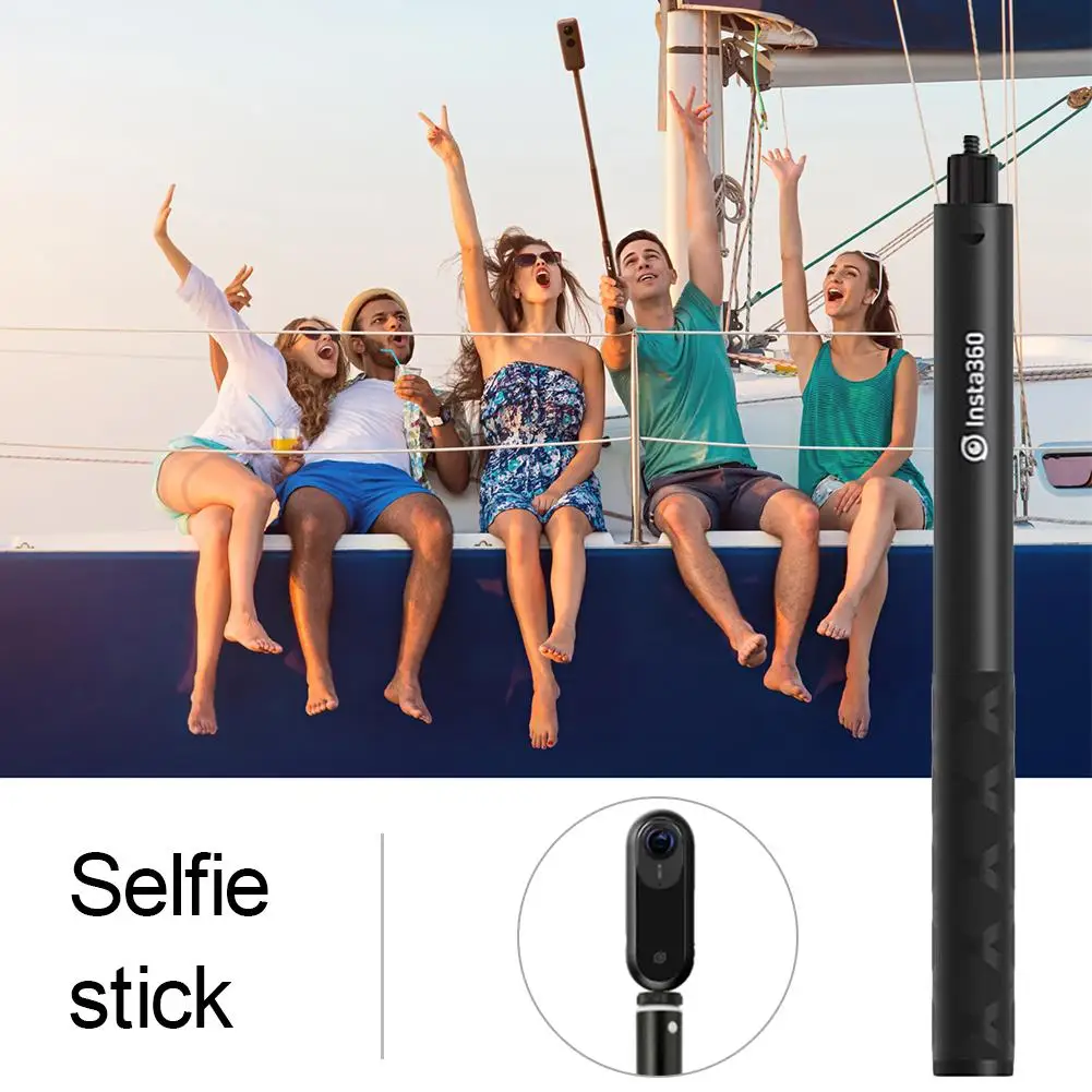 Для Insta360 ONE X селфи палка 1 2 м 1/4 винтовой порт ручной монопод Расширенная