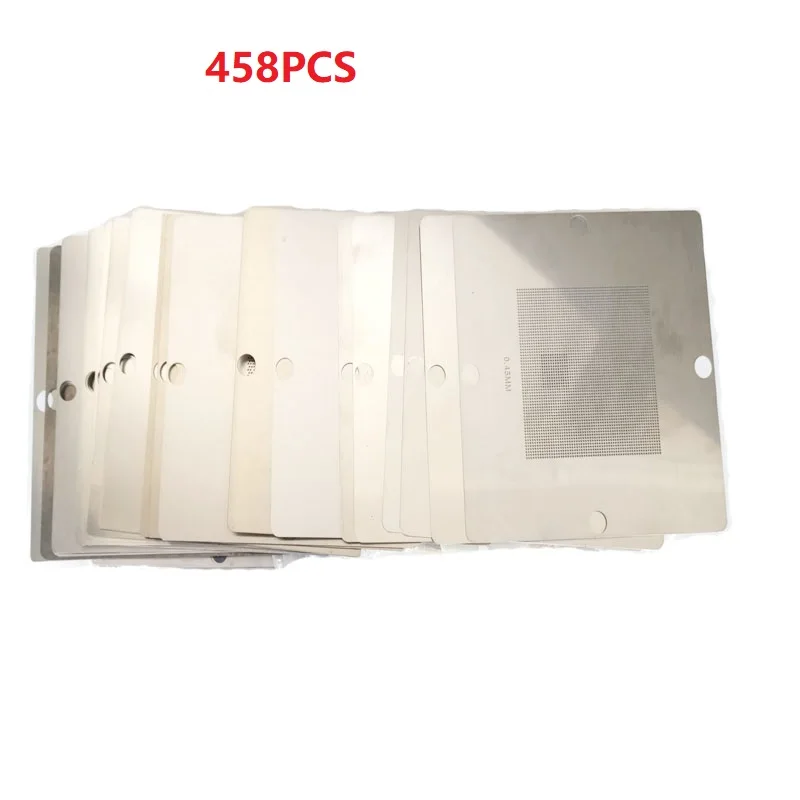 2019 358pcs/set BGA stencil 80*80mm BGA templates BGA Reballing Station For computer notebook XBOX MTK NV ATI CPU AMD DDR CXD