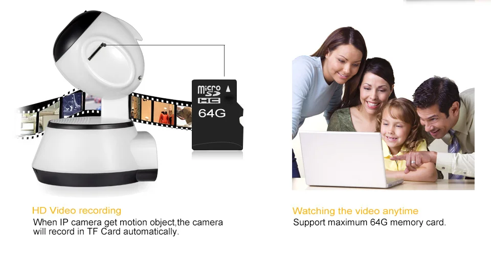 Security WiFi Wireless IP Camera CCTV Surveillance Baby Monitor Camera (7)