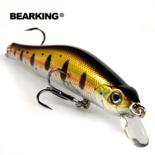 5pcs/.lot. 80mm/8.5g Color send randomly!  A+ fishing lures minnow,quality professional minnow bearking hot crankabits