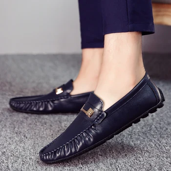 

NORTHMARCH Summer Shoes Man Comfortable Leather Shoes Men Lightweight Boat Shoes Tenis Masculino Adulto Mocassim Masculino Couro