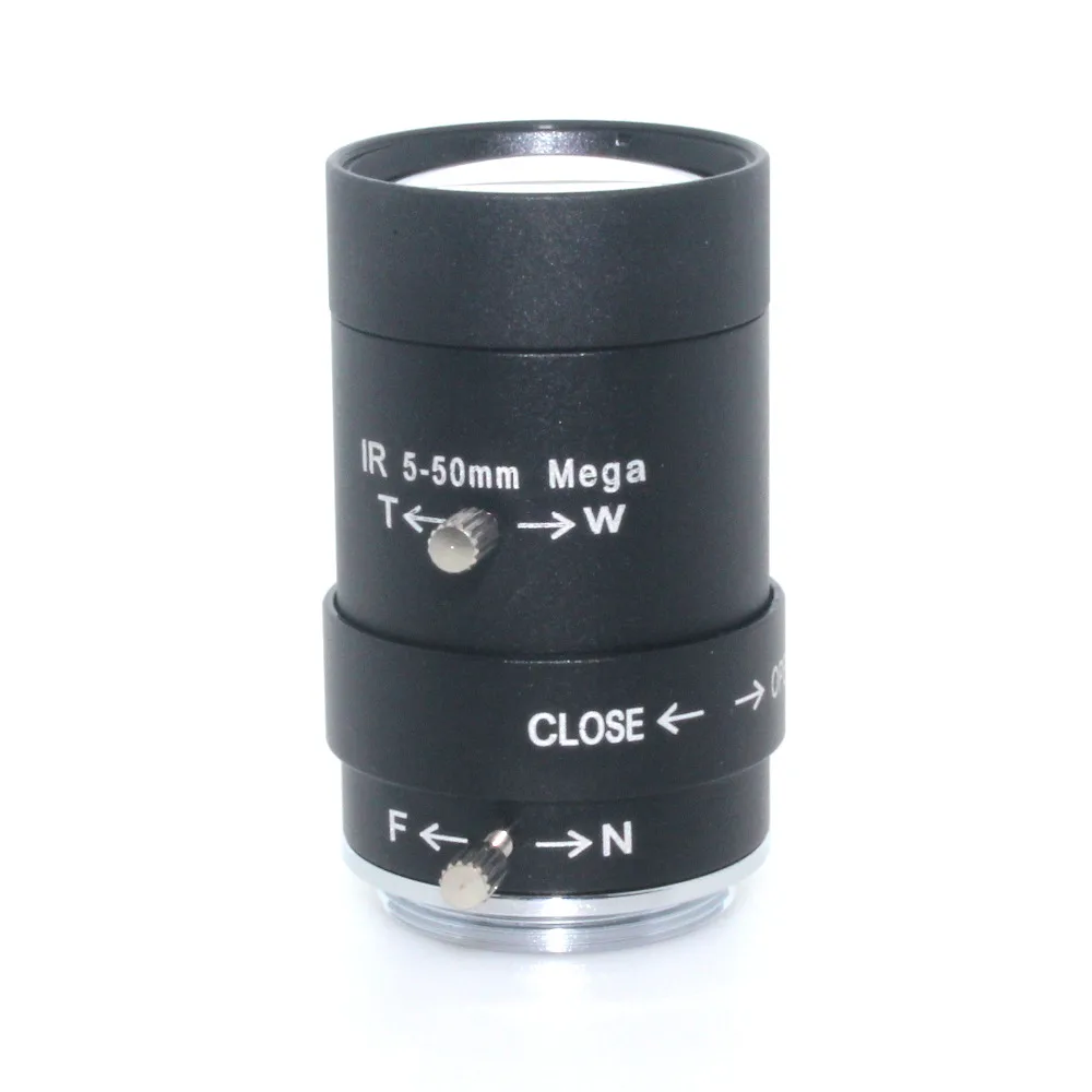 MP HD 5 50 мм объектив 1/3 &quotIR CS Mount варифокальный ручной Радужный CCTV для безопасности