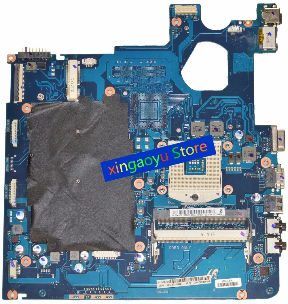 Материнская плата для ноутбука материнская Samsung NP300E5A hm65 со встроенной графикой