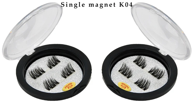 d22 Eye Lashes Magnetic Box 4pcs 3d Magnetic False Eyelashes Natural Eye Lashe Reusable Handwork False Lashes Japan Visofree 12 (11)