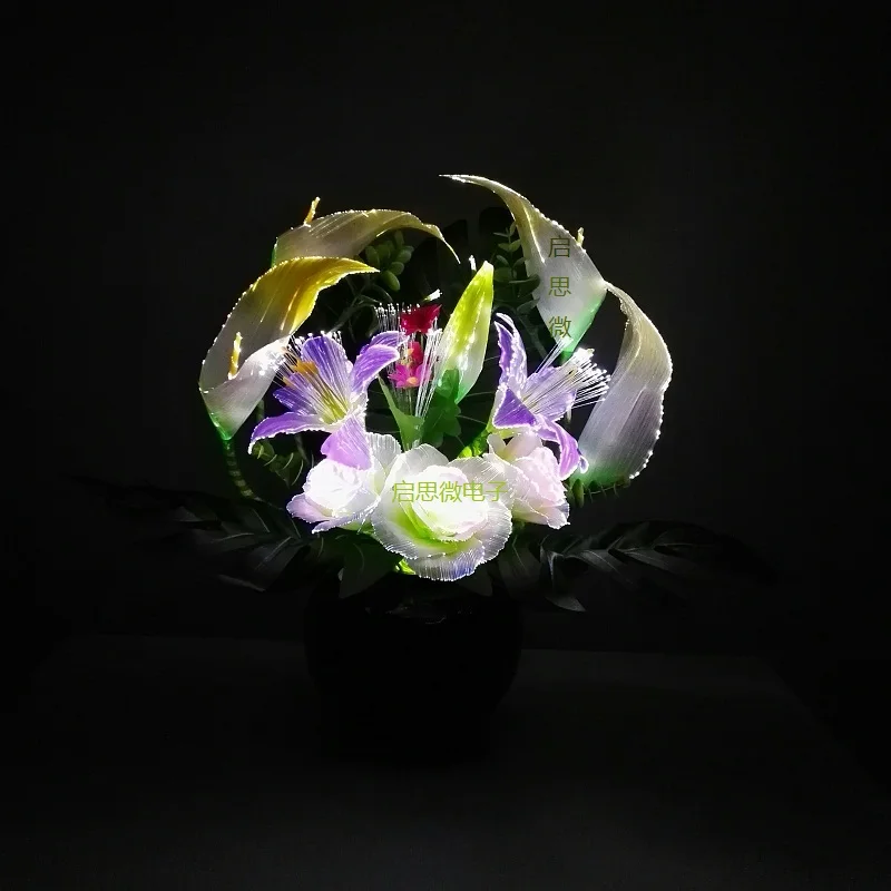 Искусственные Цветы С Подсветкой На Светодиодах Купить
