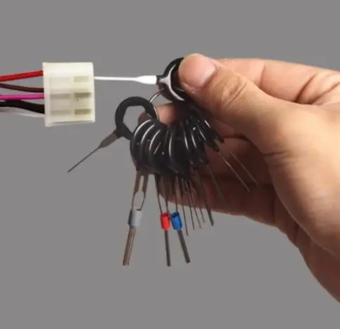 

Remove Tool 3-38pcs/Set Auto Car Plug Circuit Board Wire Harness Terminal Removal Tool Pick Connector Crimp Pin Back Needle