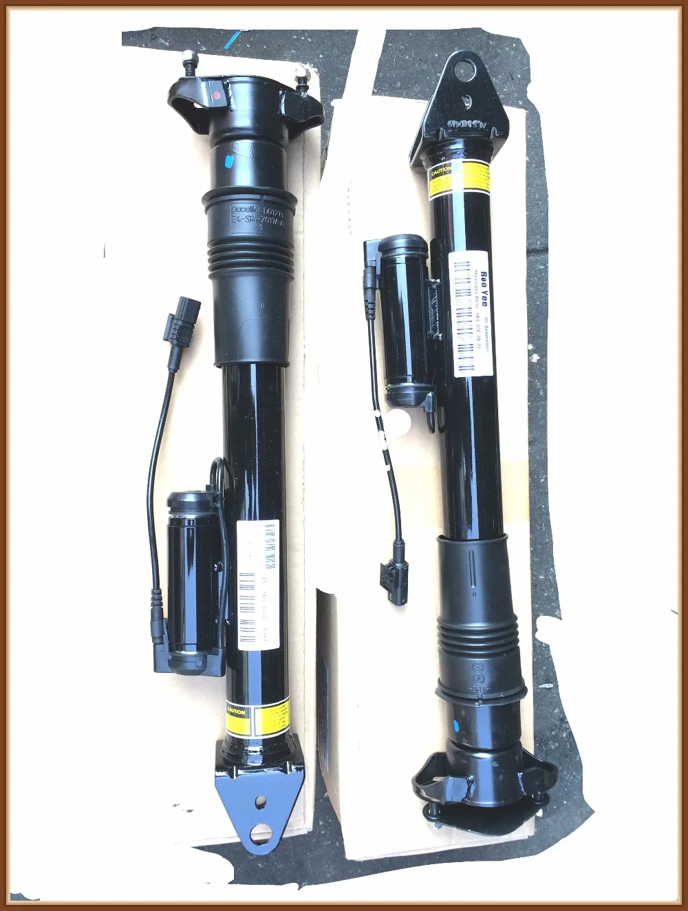 1 Pair Rear Left + Right Air Suspension Shock Absorber with ADS for