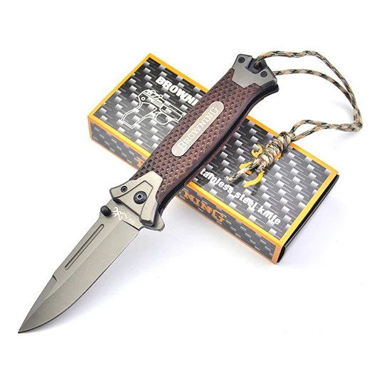 Hot Sale Browning 364 Hunting Folding Knife Camping Combat Knives