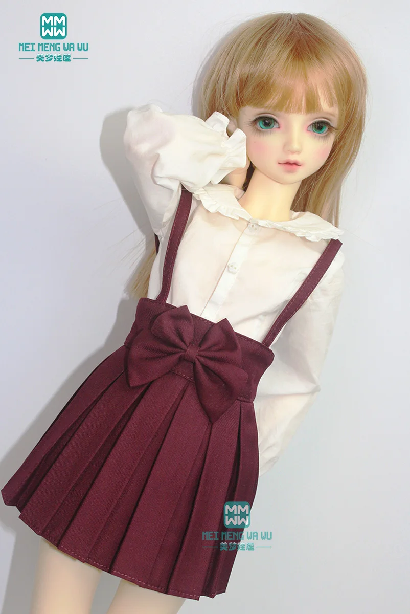 DOLL CLOTHES 4 AMERICAN GIRL short skirt wine