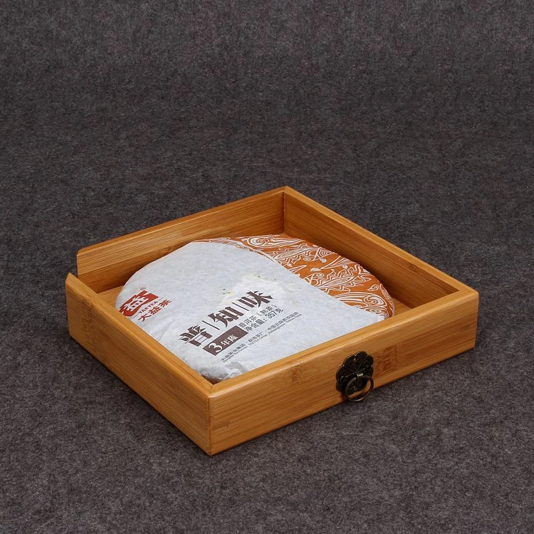 Натуральная бамбуковая деревянная чайная коробка кунг-фу хранение чая пуэр контейнер для тортов Настольный ящик для хранения чай Caddy ящик Органайзер аксессуары