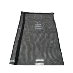 Органайзер сетчатый мешок открытый футбол хранения Спорт Drawstring Carry черный волейбол большой ёмкость прочный оборудование для тренировок