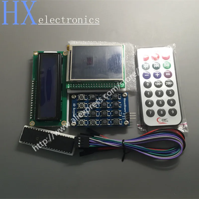 

1PCS Open16F877A Package B PIC16F877A-I/P PIC16F877A PIC 8-bit RISC Evaluation Development Board +14 Accessory Modules
