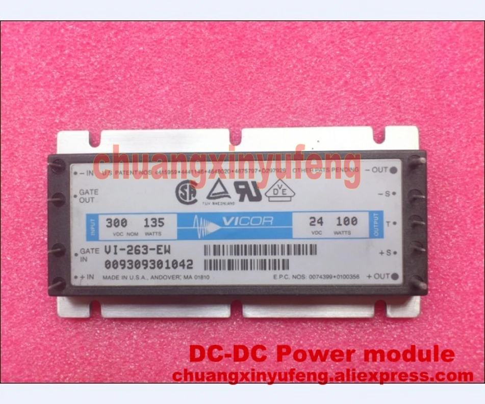 Vi263ew Vicor Dcdc Power Module Dc 300v24v 100w4.16a Isolated Power
