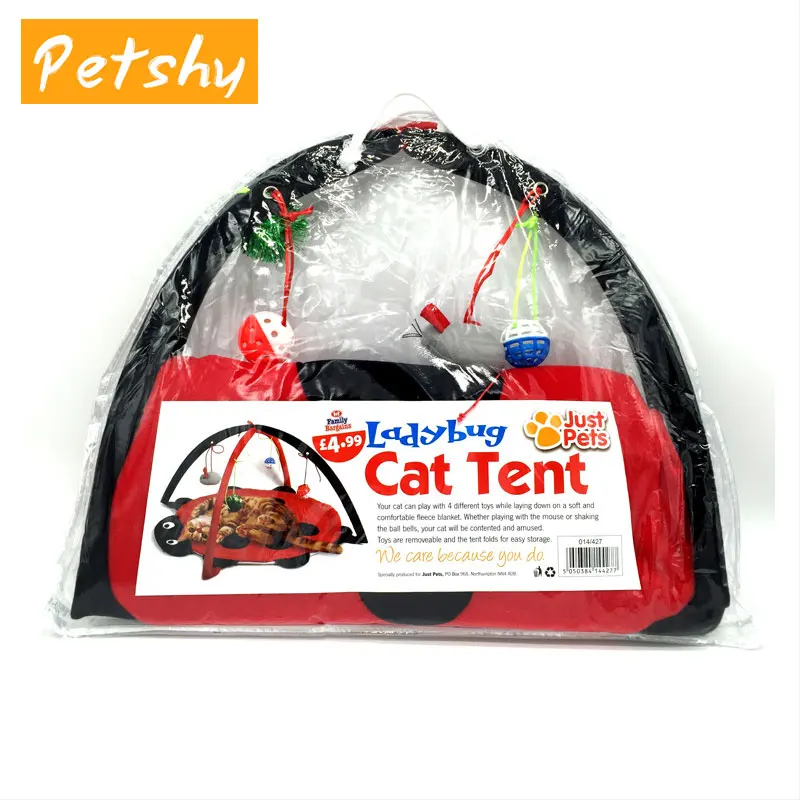 Милая кровать Petshy для домашних животных Игровая палатка кошек переносной