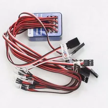 New Arrival TAMIYA 12 LED Simulation Lights Smart System Flash For RC 1 10 Scale Models