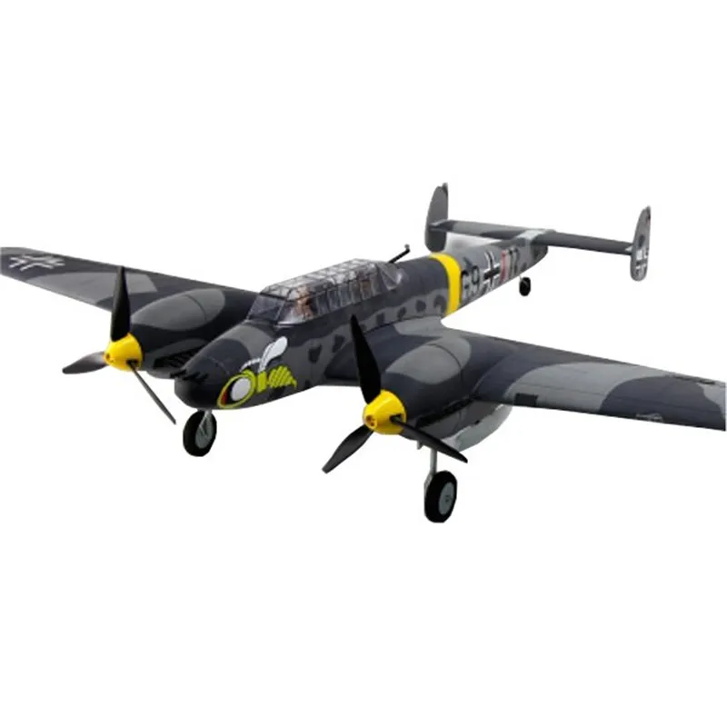 Dynam Messerschmitt BF 110 V2 1500 мм размах крыльев EPO истребитель Warbird RC самолет PNP DY8963|rc airplane
