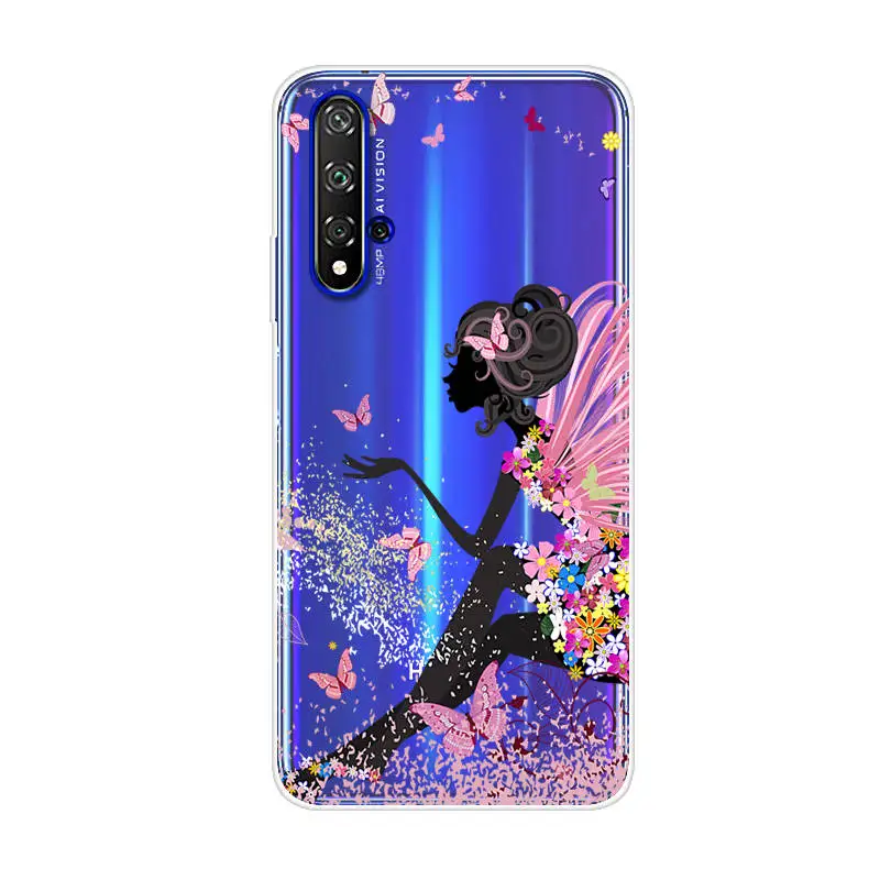 Чехол для телефона Huawei Honor 20 чехол Pro из мягкого силикона и ТПУ 1 2 5 8 9|Бамперы| |