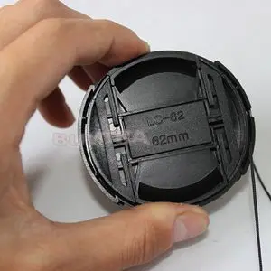 62 мм Центральная защелка на передней крышке для фильтров объектива Sony Canon Nikon |
