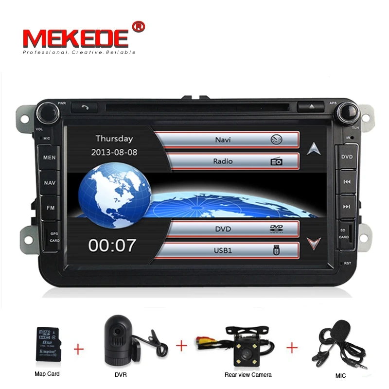 

Free shipping 8" Car dvd multimedia player radio for VW Volkswagen GOLF 5 6 Skoda Octavia SEAT Polo Passat Tiguan Touran GPS RDS