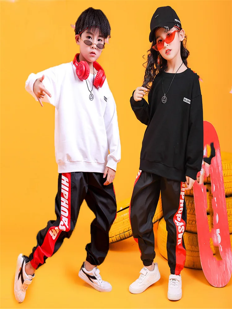 Baby boy Girl summer clothes set 2019 8 10 12 14 16 18years dance costume kids hip hop kids toddler girl fashion clothes outfit (6)