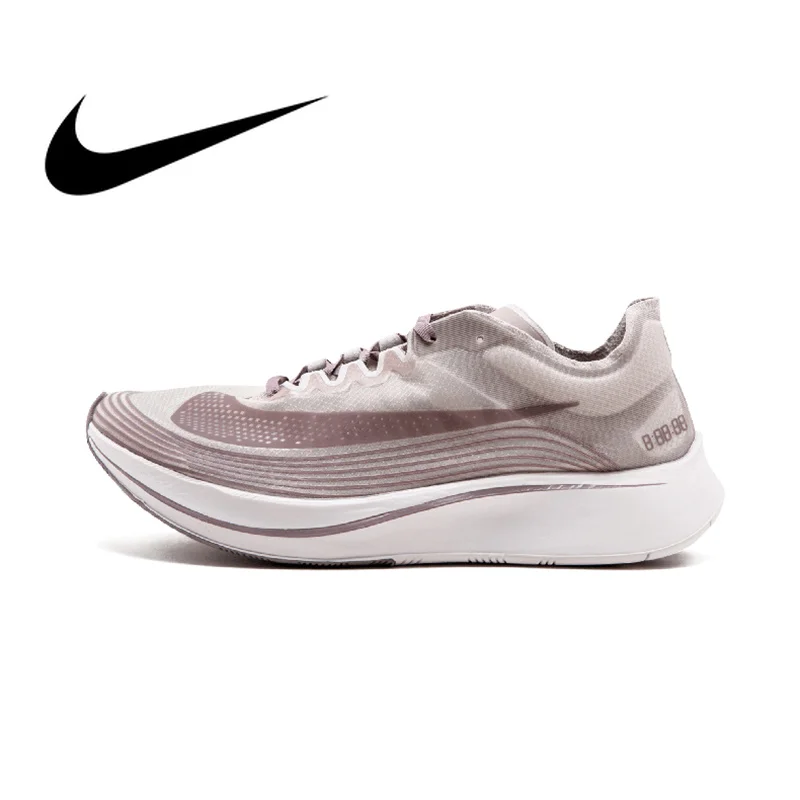 Оригинальный Nike Оригинальные кроссовки Lab Zoom Fly SP 4% Для Мужчин's Беговая Спортивная обувь Открытый кроссовки Низкая Топ дизайнер дышащие